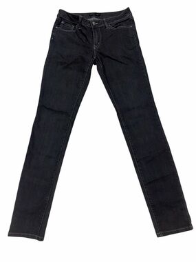 Prana Dark Wash Skinny Jeans Mid Rise Stretch Denim Women 8/29